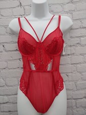 Auden Womens Lingerie Medium Red