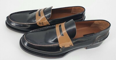 Ermenegildo Zegna Couture XXX Men’s Leather Loafers - 8 Ermenegildo Zegna XXX Couture Dress Shoes Made in Italy Size  main image 4