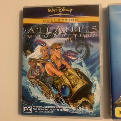 Atlantis - The Lost Empire / Atlantis - Milo's Return (DVD) Region