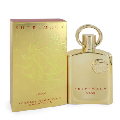 Supremacy Gold Cologne 3.4 oz EDP Spray (Unisex) for Men by Afnan