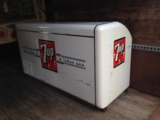 1948 True 6 foot embossed 7up cooler