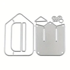 Metal Embossing Stencils Large Pencil Cutting Dies for Card Making Scrapbooking