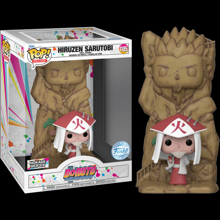Boruto - Hiruzen Sarutobi Exclusive Deluxe Pop! Vinyl Figure [Fun63300]