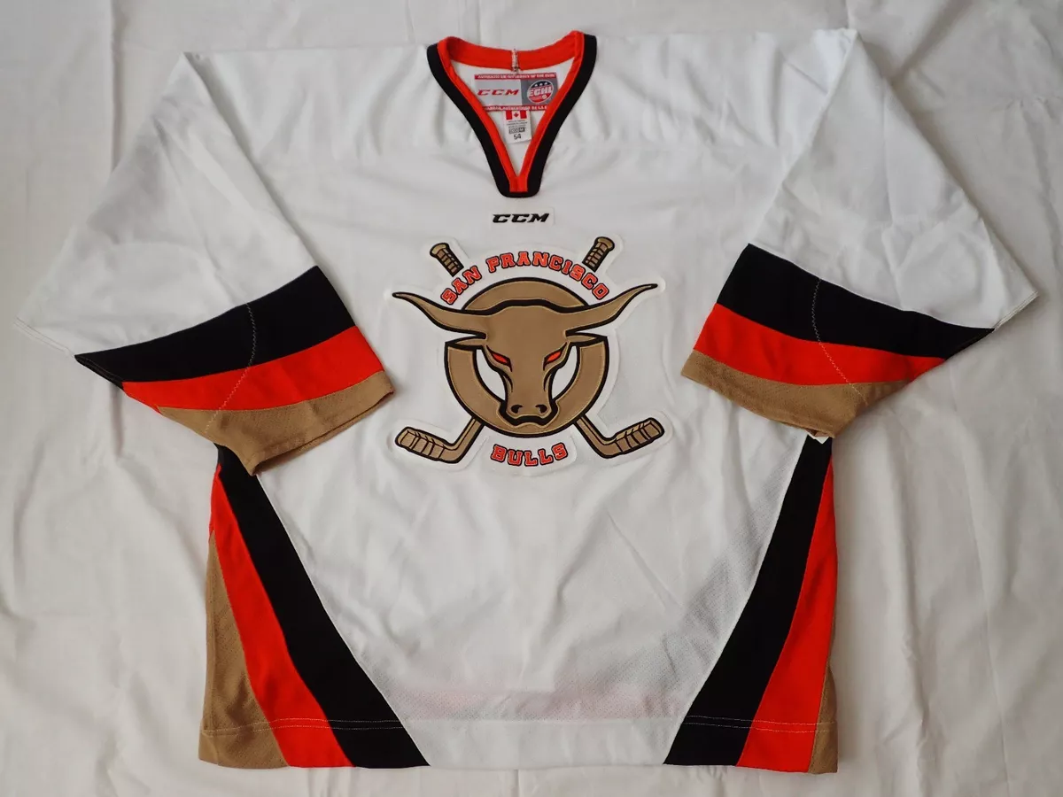 San Francisco Bulls Pro Stock CCM Game Jersey ECHL MEIGRAY