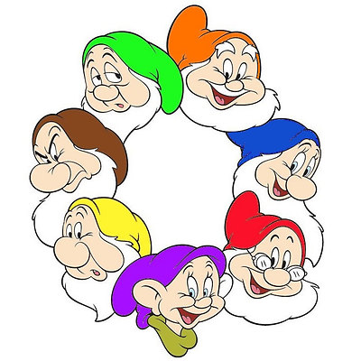 7 Dwarf Hats for Seven Dwarves Dress up 