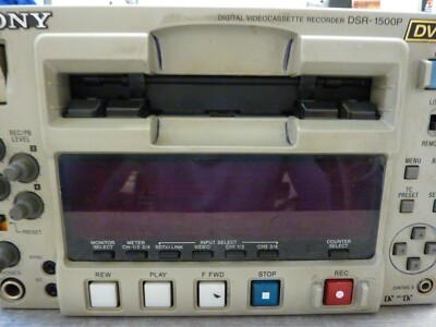 SONY DSR 1500 P VIDEORECORDER DVCAM | eBay