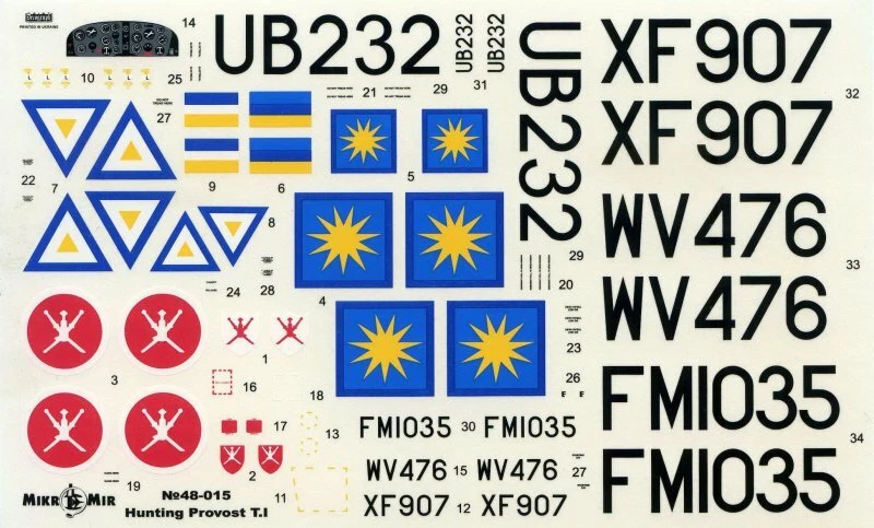 Kit Modelo Avión Armado Mikro Mir 48-015 Caza Rector T.51/53 Escala 1/48 Foto 3 de 4