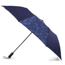 Totes Recycled Canopy Vented One-Touch Auto Open Golf Rain Umbrella