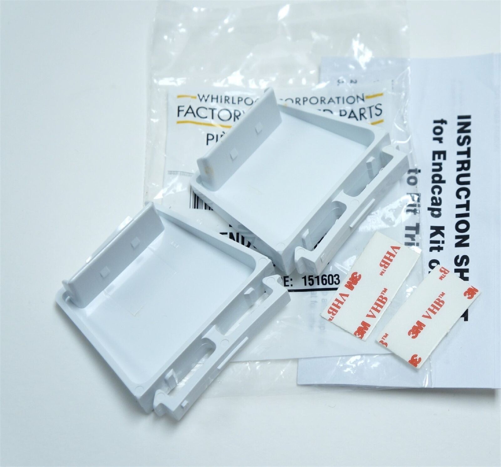 Whirlpool Original 4318297 Genuine OEM Kenmore Refrigerator Door Shelf Supports