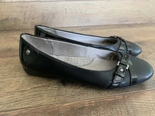 New! Life Stride Soft System Black Flats ~ Sz 7.5 ~ “Addy” ~ Comfort Ballet 