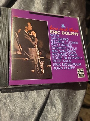 Eric Dolphy : Here and There (1991 CD) Original Jazz Classics Prestige