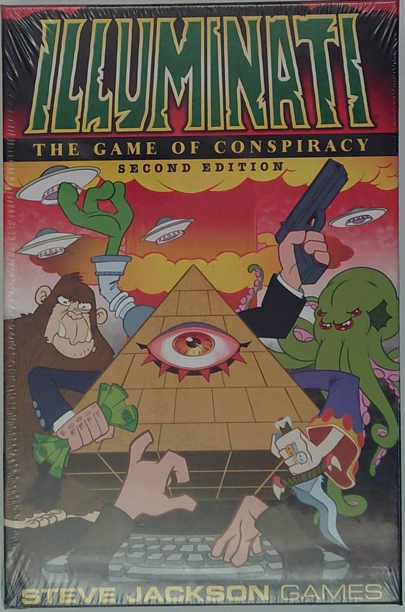 イルミナティーカード　1995年アメリカ版 Amazon.com: Illuminati New World Order Card Game Unlimited Edition