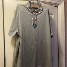 Ted Baker Men's 2 Button Polo GRAY Size XL New