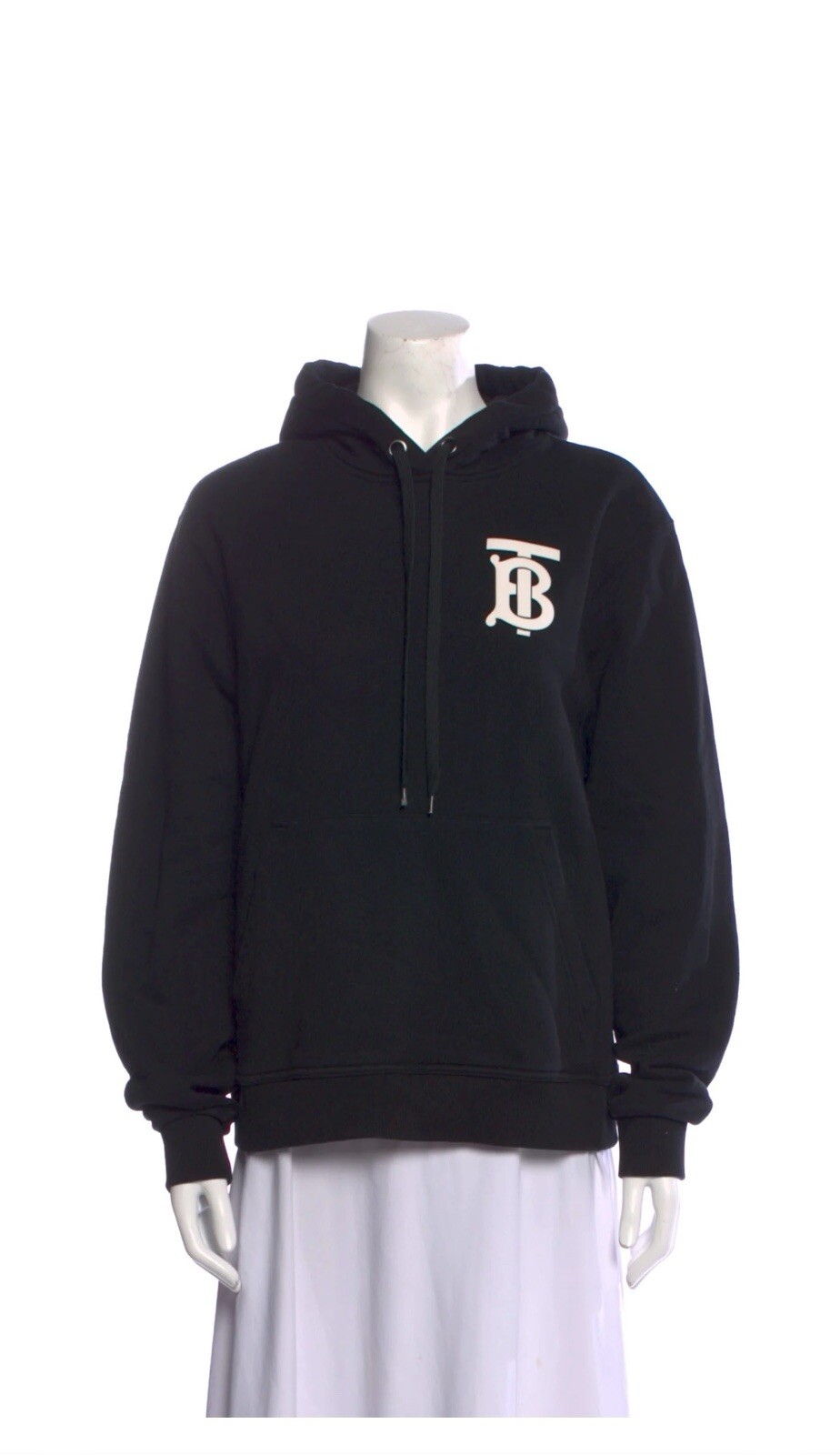 Authentic BURBERRY TB Monogram Black Sweatshirt, … - image 2