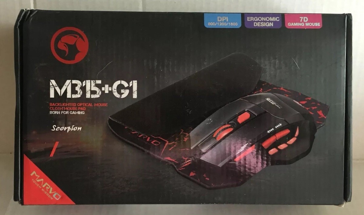 Marvo M315 Scorpion Gaming Mouse | eBay