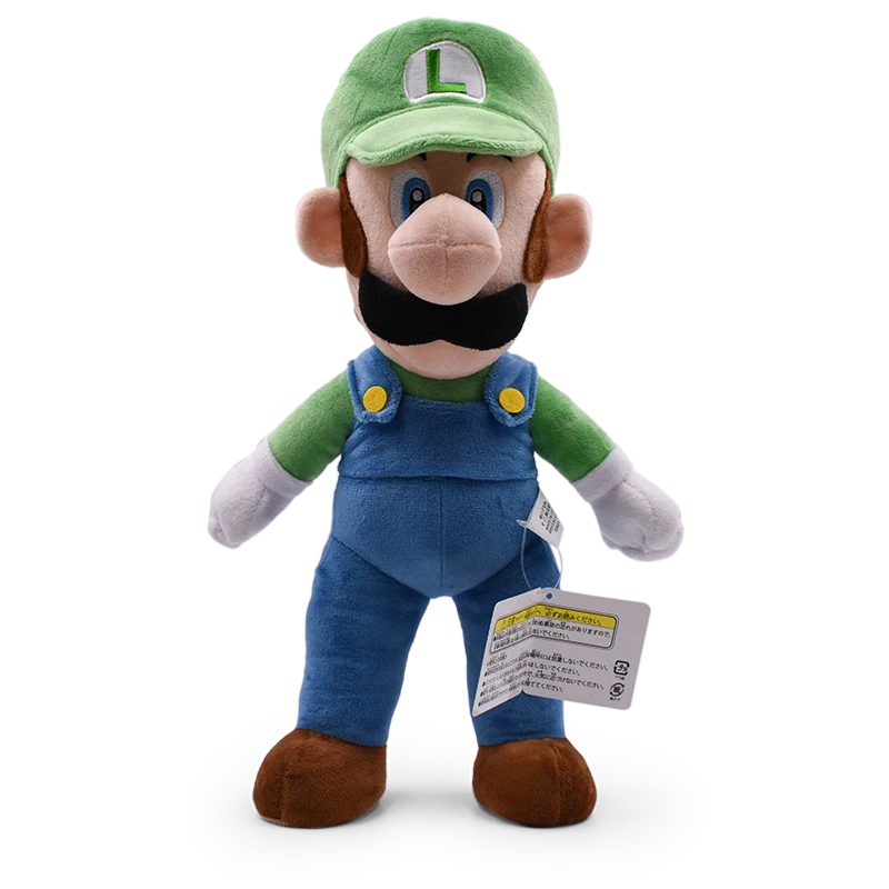 Muñeco de peluche suave Super Mario Bros Mario Luigi juguete de peluche cumpleaños Navidad niños regalo Foto 4 de 4