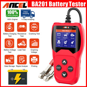 Ancel BA201 Car 12V Battery Load Tester obd2 Car voltage Diagnostic Scanner Tool