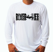 Fisherman Sleeve UPF 30 T-Shirt Sport Boat Fishing River Life UV Sun Protected