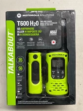 Two-way Radio, T600 H2O 35 Miles Waterproof Green, 2-pack