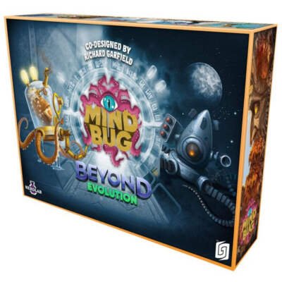 Mindbug Beyond Evolution Standalone Expansion for Tabletop Strategy Games