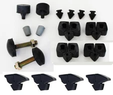 New! 1965 - 1966 MUSTANG Door & Hood Rubber Bumper Kit  20 piece kit