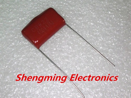10 Stück CBB Kondensatoren 0.39UF 400V | Metallized Film Capacitor 394J 15mm | 390NF Für Elektronik Projekte