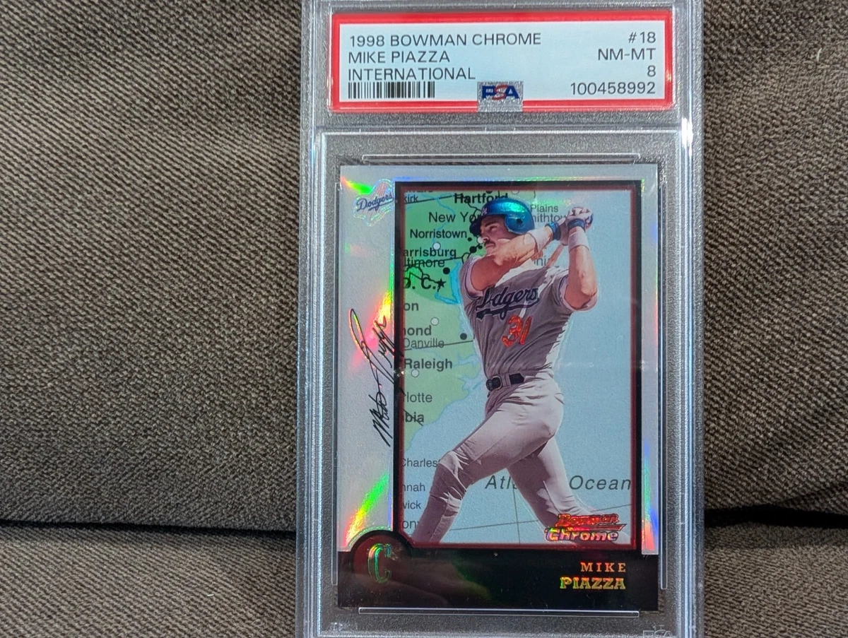 Bowman Mike Piazza Baseball Sports Trading Cards & Accessories