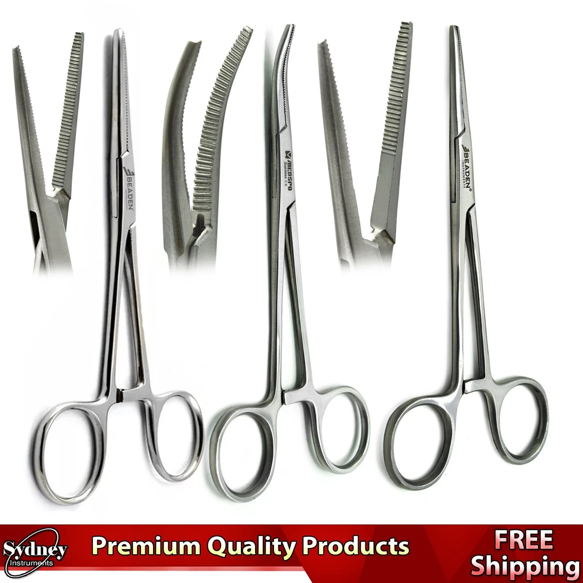 Medikrebs Crile Rankin - Pinzas Hemostáticas Rectas De 6.3 In De Grado O.R - Foto 12