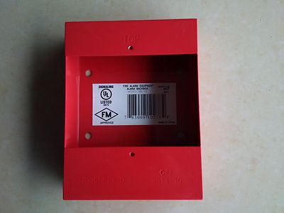 FIRE-LITE SB-10 Surface Mount Backbox – For BG Series Pull Stations
