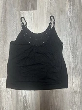 International Concepts Black Adjustable Tank Size Petite Large