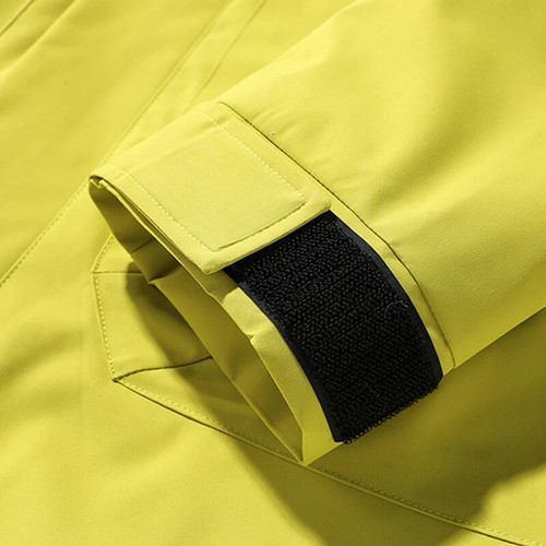 Mens Trench Jacket Coat Hooded Outdoor Waterproof Winter Rain Warm Windproof UK - Picture 8 of 20