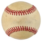 Johnny Bench Signed ONL Feeney Baseball - JSA