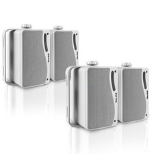 3.5 Inch Passive Outdoor Speakers Wired Waterproof Wall Mount Speakers with 4...