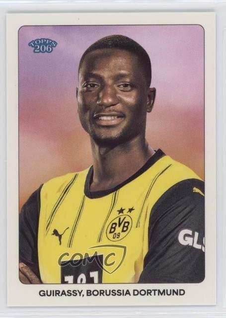 2024-25 Topps Borussia Dortmund Team Set Topps 2006 Serhou Guirassy #TS-SG 0w93