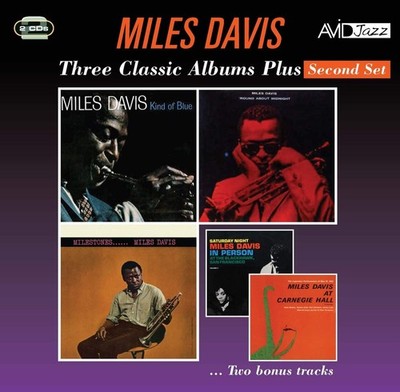 Miles Davis   Three Classic Albums Plus (Second Set) 2 CD Set - NEW