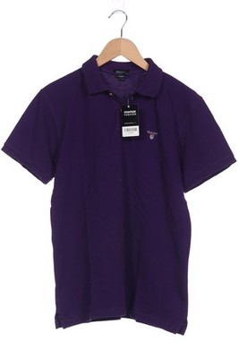 GANT Poloshirt Herren Polohemd Shirt Polokragen Gr. XL Baumwolle Lila #o4f4084