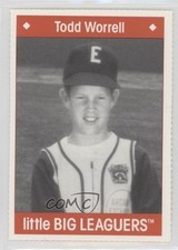 1990 Simon & Schuster Little Big Leaguers Book Cards Todd Worrell 0q3