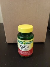 Spring Valley Rapid-Release CoQ10 Heart Supplement Softgels 100 mg, 60 Count