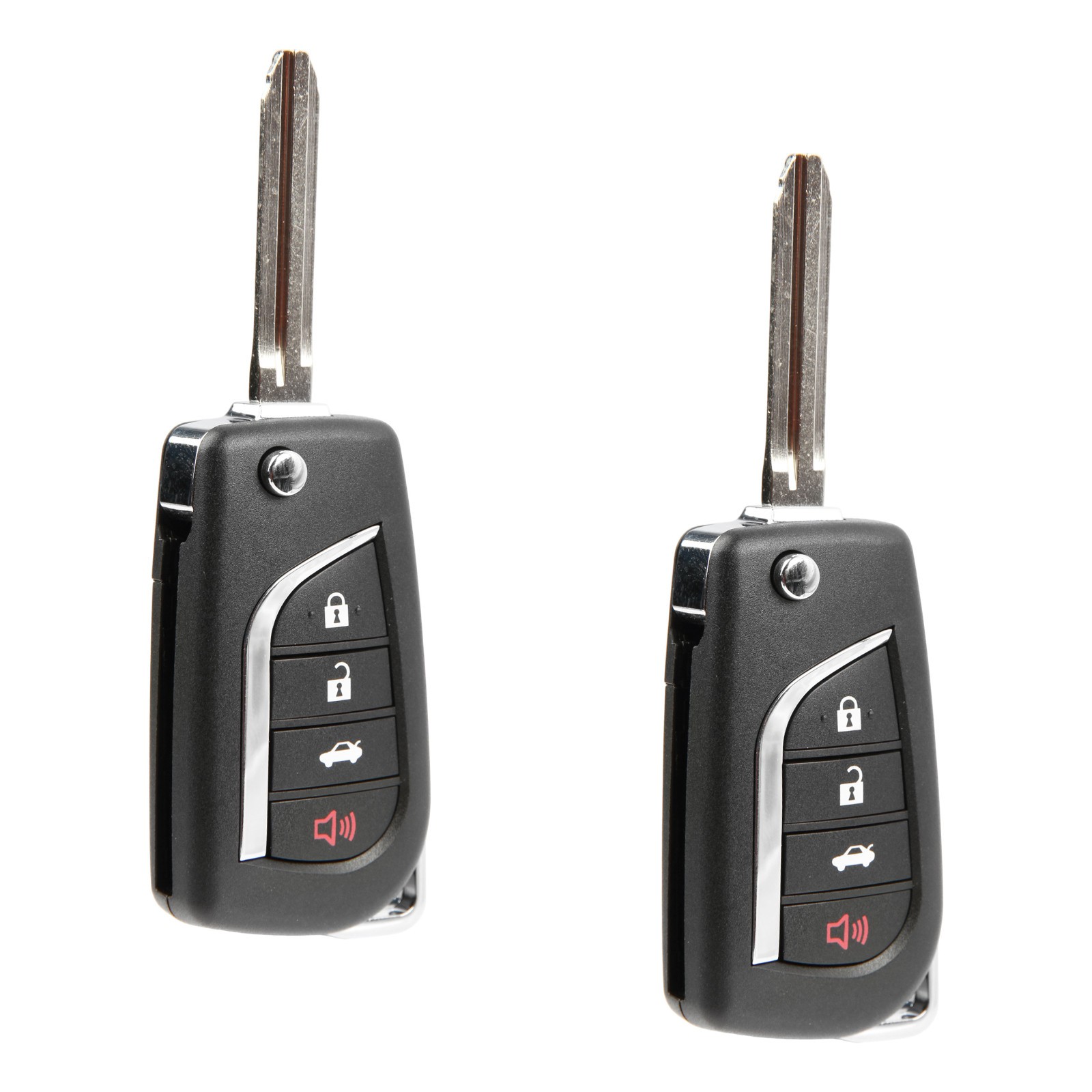 2 For 2011 2012 2013 2014 Toyota Highlander Sienne Tacoma Tundra Remote Flip Key