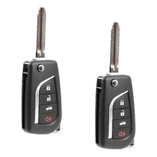 2 For 2011 2012 2013 2014 Toyota Highlander Sienne Tacoma Tundra Remote Flip Key