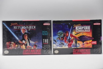 Super Star Wars Return of the Jedi Super Star Wars Empire Strikes Back for SNES
