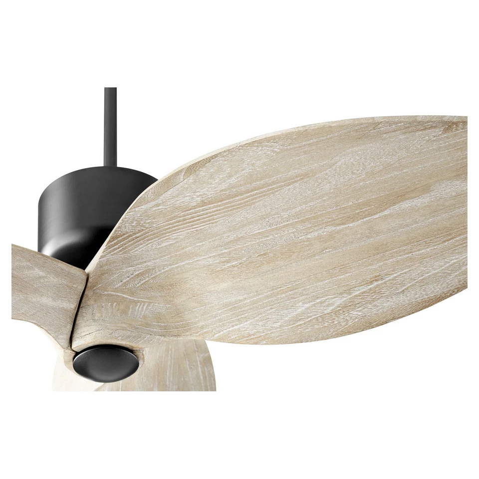 Textured Black 52"Ceiling Fan from the Hawkeye Collection - Image 2 of 2