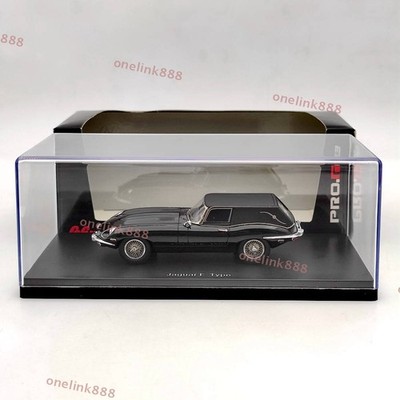 SCHUCO 1:43 JAGUAR E-TYPE ''HAROLD & AMP MAUDE'' FUNERAL CAR - Resin Black Used