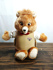 1985 Worlds of Wonder Teddy Ruxpin Talking Bear - Very Clean - For parts/repair