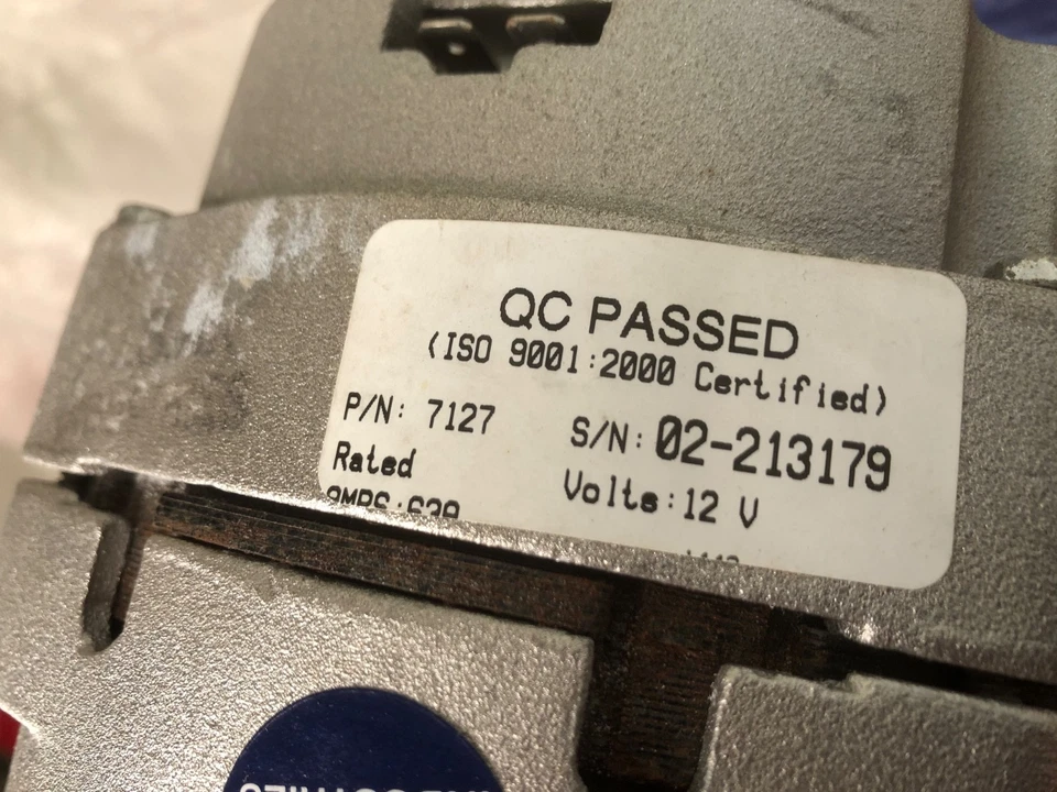 NOS 7127-9 Alternator 73-78 Chevrolet Camaro 69-79 Pontiac Firebird Etc 63A - Image 4 of 4