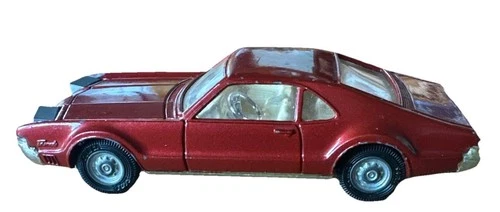 CORGI TOYS 276 VINTAGE OLDSMOBILE TORONADO CAR METALLIC BROWN GOLDEN JACKS 1968