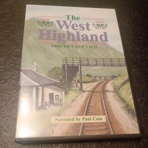 DVD West Highland line Drivers Eye View - Paul Coia VIDEO 125 - railway trains 
