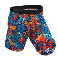 Shinesty "Get Lei'd" Naughty Tropical Long Leg Ball Hammock  Pouch Underwear wit