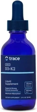 Trace Minerals | Liquid Ionic Vitamin D3 + K2 | 125 mcg (5,000 IU) D3, 100 MCG..