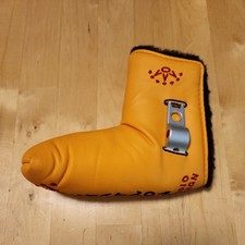 MINT Scotty Cameron 2001 Studio Design Screaming Yellow Headcover w/ Pivot Tool